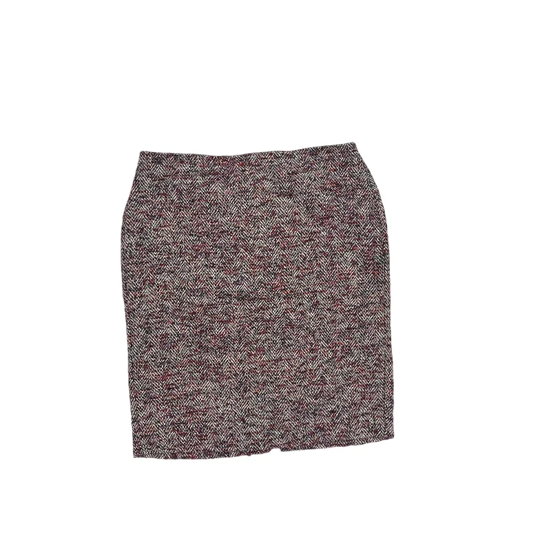 Durable skirts for long-lasting wardrobe staples -Skirt Midi By Talbots In Multi, Size:18