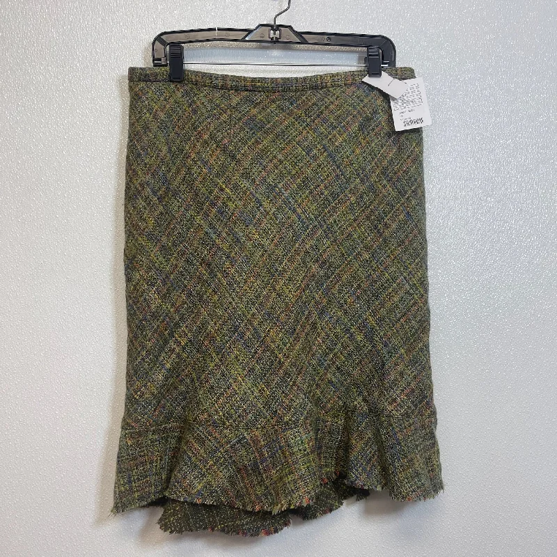 Lightweight skirts for warm weather comfort -Skirt Mini & Short By Anthropologie In Tweed, Size: 12