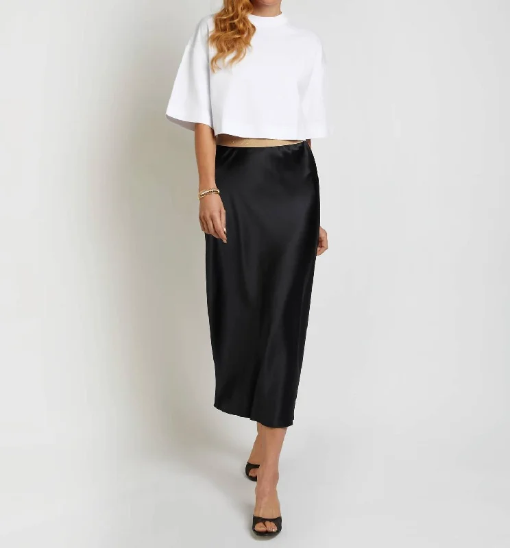 Hippie Long Skirts with Beads -Maxou Skirt In Sand / Black