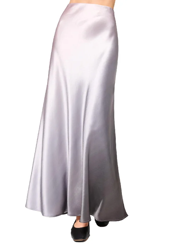 Leather Long Skirts for Luxury -Prue Maxi Skirt In Ballet Ombre