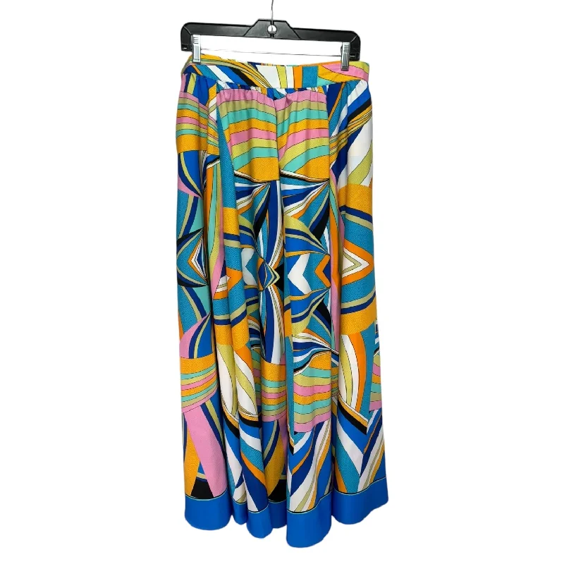 Durable skirts with reinforced seam strength -Skirt Maxi By Versona In Multi-colored, Size: L