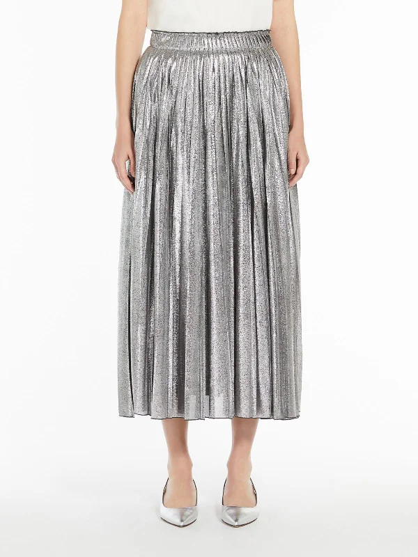 Durable skirts for long-lasting wardrobe staples -MM Gamma Skirt in Silver