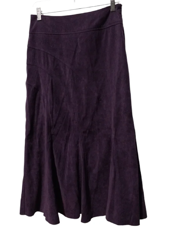 Casual skirts with relaxed fit comfort -Skirt Set 2pc By Cato In Purple, Size: 6