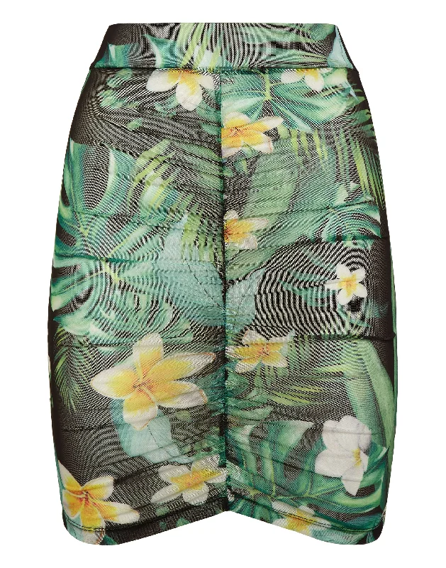 Abstract Long Skirts for Creative -Mini Skirt Hawaii