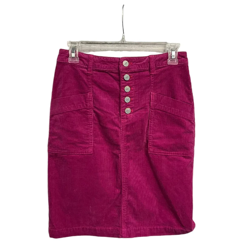 Affordable denim skirts for everyday cool -Skirt Mini & Short By Pilcro In Pink, Size: Xs