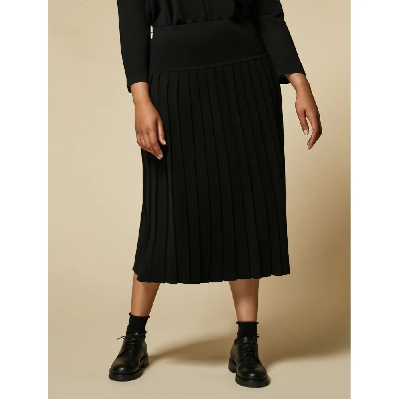 Leather Long Skirts for Luxury -GABBIANO