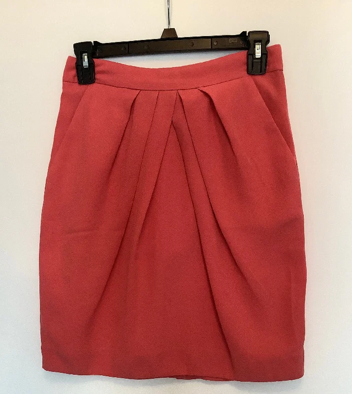 Durable skirts with reinforced seam strength -Skirt Mini & Short By Forever 21 In Pink, Size: Xs