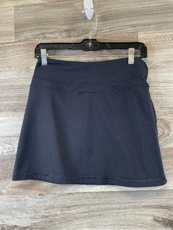 Durable skirts for long-lasting wardrobe staples -Skirt Mini & Short By Lululemon In Black, Size: S