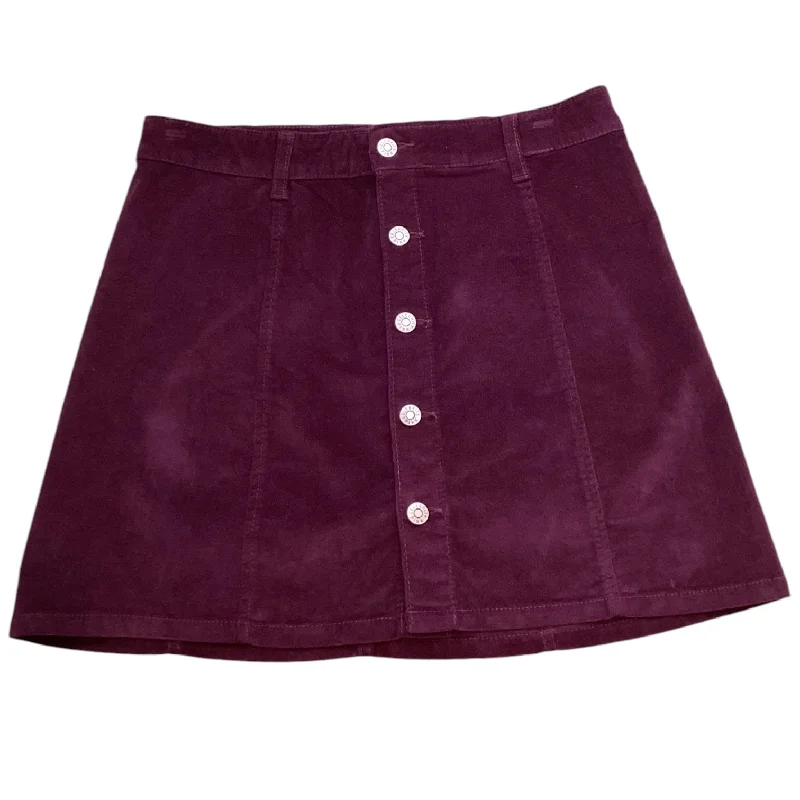 Luxury skirts with elegant silk sheen -Skirt Mini & Short By Celebrity Pink In Red, Size: 6