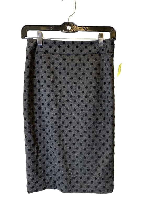 A-line midi skirts for balanced style -Skirt Midi By White House Black Market In Polkadot Pattern, Size: 0