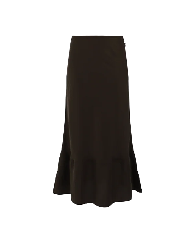 Designer skirts with premium fabric finish -Bias Cut Long Skirt