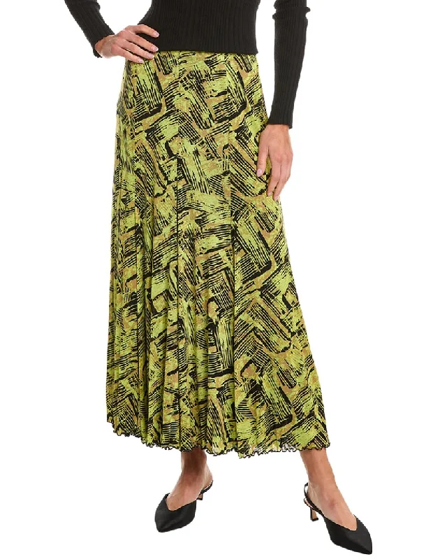 Spandex Short Skirts for Fit -Diane von Furstenberg Louis Reversible Midi Skirt