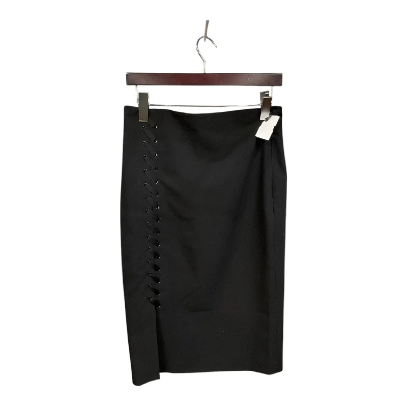 Classic black pencil skirts for office chic -Skirt Midi By Worthington In Black, Size: 6p