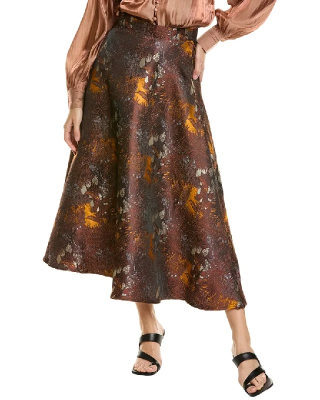 Bohemian Long Skirts with Tassels -Beulah A-Line Skirt