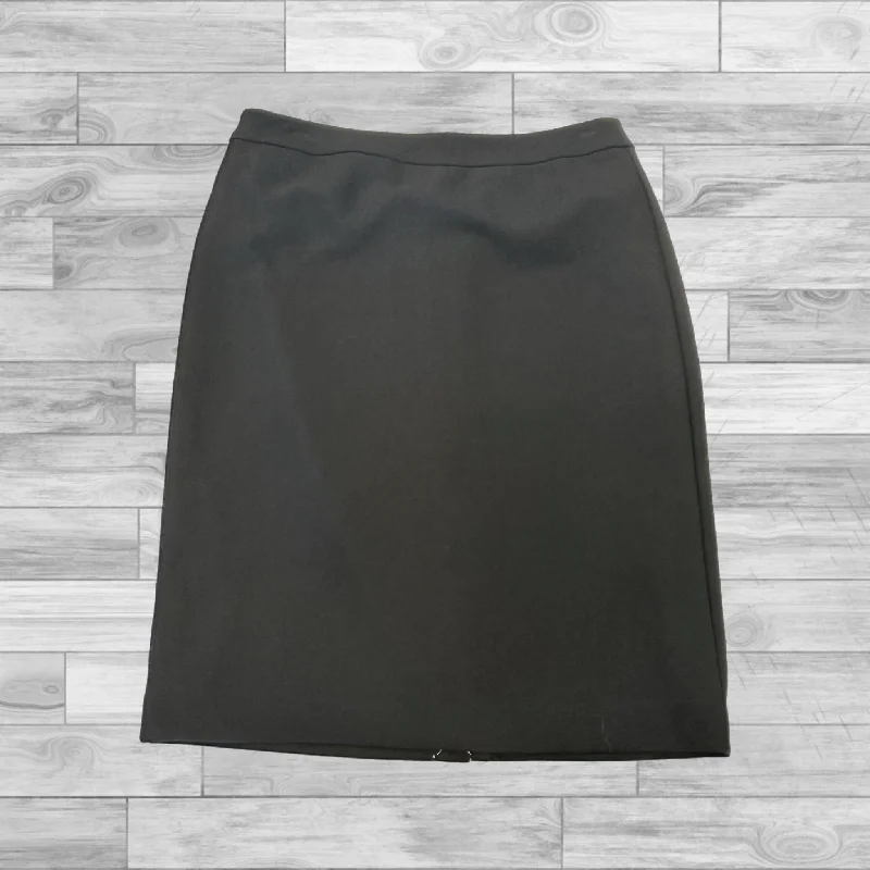 Classic black pencil skirts for office chic -Skirt Mini & Short By Loft In Black, Size: 8