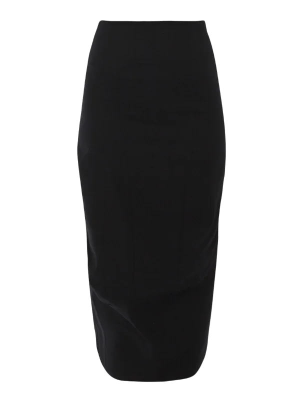 Designer pencil skirts for sharp professional looks -Stretch Pencil Skirt