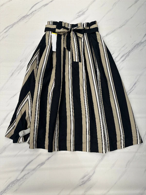 Bold leather skirts for daring fashion statements -Skirt Maxi By Antonio Melani In Striped Pattern, Size: 0