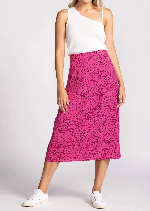 Wrap Long Skirts for Adjustable -Sahara Skirt In Hot Pink