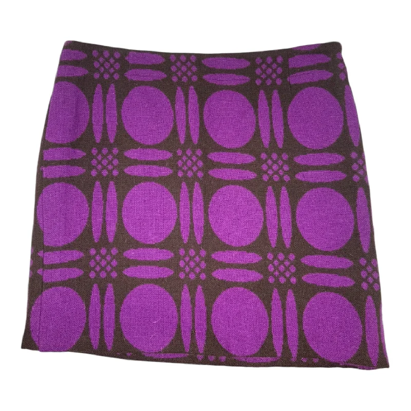 Ruffled skirts for soft romantic appeal -Skirt Mini & Short By Boden In Polkadot Pattern, Size: 16