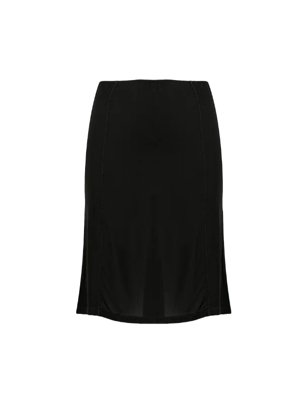 Lightweight cotton skirts for summer ease -Rayon Slip Skirt